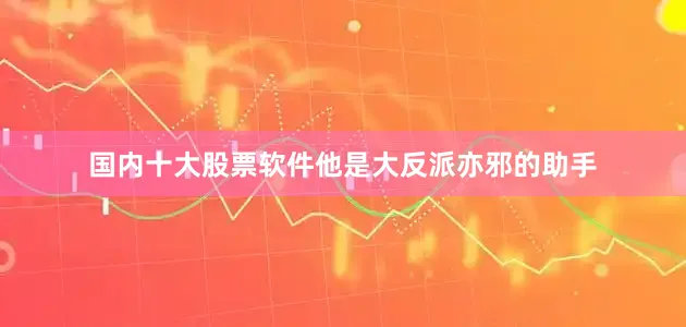 国内十大股票软件他是大反派亦邪的助手