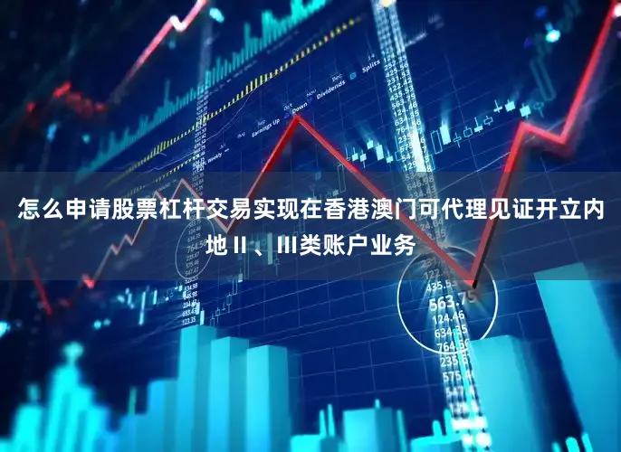怎么申请股票杠杆交易实现在香港澳门可代理见证开立内地Ⅱ、Ⅲ类账户业务